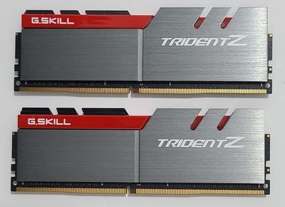 G.SKILL DDR4 TRIDENT Z F4-3200C16D-32GTZ, 2X16GB RAM - Image 1 of 3