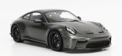 1:18 Porsche 911 (992) GT3 Touring Coupe 2022 - Grey w/Black Wheels - Minichamps - Image 1 of 3