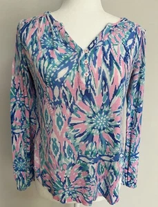 Lilly Pulitzer Baumwolltop XS - Bild 1 von 4