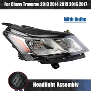 For 2013-2017 Chevy Traverse Right Passenger Headlight Halogen Headlamp Assembly - Foto 1 di 19