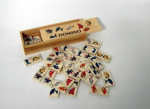 Holzdomino Spiel - Bild 1 von 2