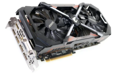 Gigabyte GeForce GTX 1080 Ti 11GB Aorus GPU GDDR5X DP HDMI DVI-D Fast Ship! - Image 1 of 4