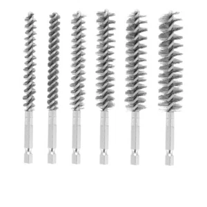 6 Pcs Wire Brushes for Drill,Stainless Steel Small Wire Brush in Different K9M3 - Picture 1 of 7