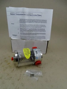 Parker Balston Druckluft- & Inline-Gasfilter 125 PSI @ 160F 1/2" ANPT, 33G - Bild 1 von 10
