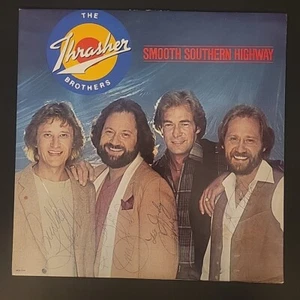 The Thrasher Brothers Smooth Southern Highway Country Music LP *Autographed* - Picture 1 of 4