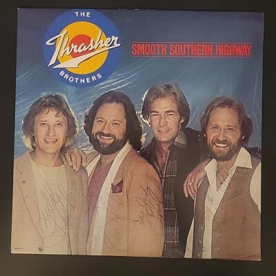 The Thrasher Brothers Smooth Southern Highway Country Music LP *Autographed* - Image 1 of 4