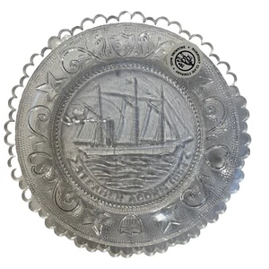 Gebrauchte Pairpoint Tasse Teller Dampfgarer Eichel klar U320 - Bild 1 von 4