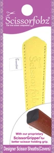Funda de vaina de tijeras de diseñador SCISSORFOBZ única pequeña color amarillo limón - Imagen 1 de 5