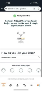 Softwar: A Novel Theory on Power Projection and BITCOIN by Jason Lowery *RARE* - Picture 1 of 6