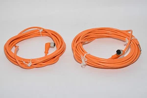 Aktor-Sensor-Anschlussleitung von Lumberg Typ RKWT 4-07/5M & 10M, M12, gewinkelt - Picture 1 of 9
