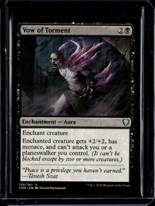 Vow Of Torment - 159 - CMR - NM - MTG Magic the Gathering - Picture 1 of 1