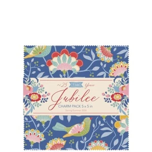Jubilee from Tilda® - Charm Pack - 40 5" Squares - Two of Each Design - Picture 1 of 4