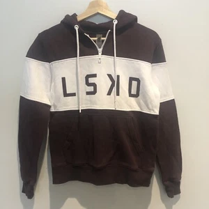 LSKD Hoodie Jumper Size 6 Maroon And White EUC - Picture 1 of 7