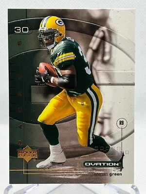 AHMAN GREEN 2001 Upper Deck Ovation #38 - Image 1 of 2