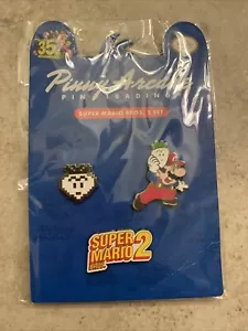 Pinny Arcade Super Mario Bros. 2 Pin Set 35th Anniversary Set Neu in OVP - Bild 1 von 1