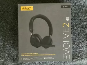 Jabra Evolve2 65 MS Stereo Bluetooth Ohraufliegende Kopfhörer - Schwarz