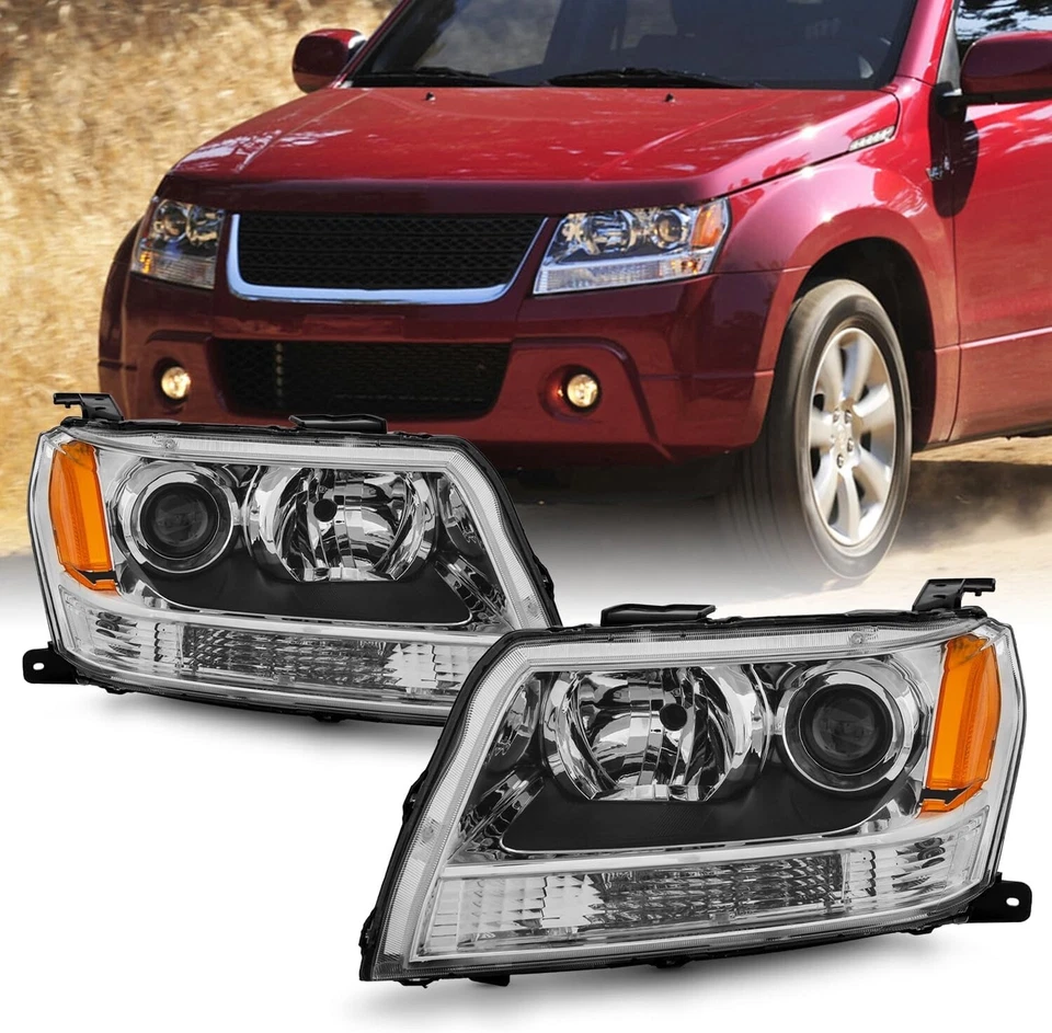 For 06-13 Suzuki Grand Vitara Factory Style Projector Headlight Replacement Lamp - Image 1 of 4