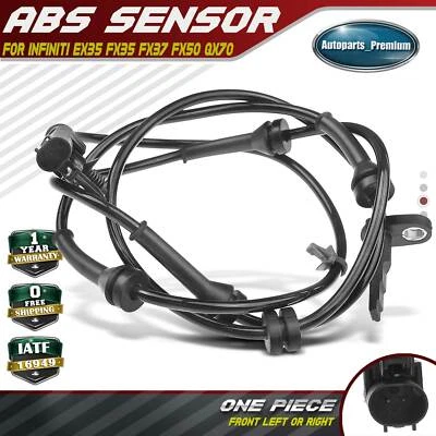 Sensor de velocidad de rueda ABS para Infiniti EX35 FX35 FX37 FX50 QX70 delantero izquierdo o derecho Foto 1 de 4