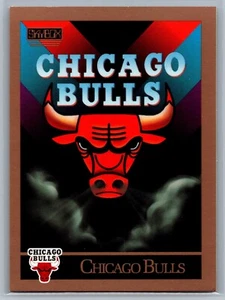 1990 Skybox #331 Bulls Logo Michael Jordan Checklist - NM-MT *TEXCARDS* - Bild 1 von 2