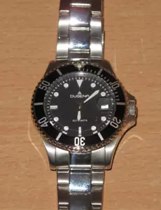 DUGENA Diver XL Automatic Watch Stainless Steel Top - Picture 1 of 5
