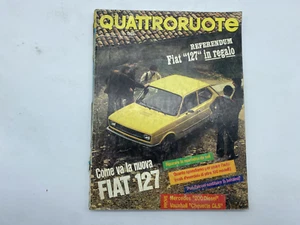 RIVISTA QUATTRORUOTE ANNATA 1977 MAGGIO GIORNALE LIBRO - Picture 1 of 6