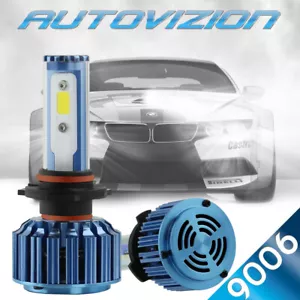 AUTOVIZION LED HID Headlight kit 9006 White for 1997-2000 Chevrolet C6500 Kodiak - Picture 1 of 11