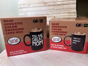 Neu Lustiger Hitzeempfindlicher Farbwechsel Becher 12oz/16oz - Bild 1 von 11