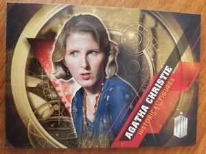 2016 Topps Doctor Who Timeless #11 figuras históricas de Agatha Christie - Imagen 1 de 1