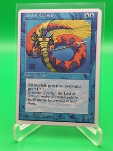 1995 MTG "LORD OF ATLANTIS" (4th Edition) Rare "NEVER PLAYED" MINT vintage - Picture 1 of 3