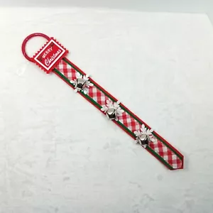 Christmas House Bells Door Knob Hanger - New - Picture 1 of 7