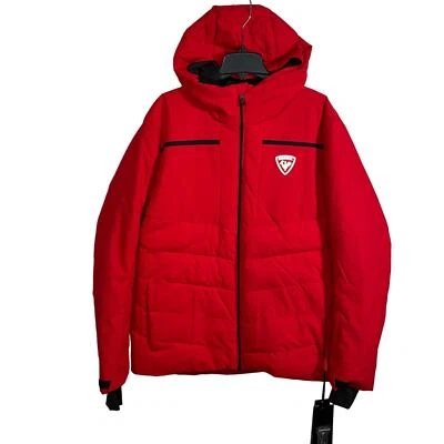 Jaqueta masculina Rossignol puffy GG vermelha - Imagem 1 de 4