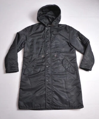 Chaqueta Parka Vintage Mujer MIU MIU Negra N-3 MA-2 Nylon Talla M Foto 1 de 4