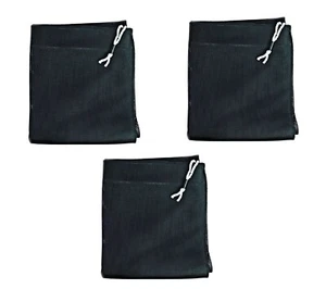 3-Pack of Heavy-Duty Media Bag Medium Mesh Pond Use - For Filter Foam Lava Rock - Picture 1 of 6