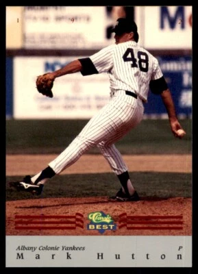 1992 Classic Best Mark Hutton Baseball Cards #BC2 - Image 1 of 2