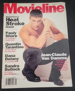 Movieline Magazine August 1994 Jean Claude Van Damme No Label B64:6563 - Imagen 1 de 10