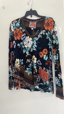 Blusa Johnny Was XXS (se adapta a pequeña y mediana) Foto 1 de 4