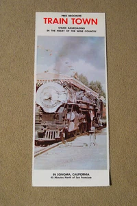 Train Town Brochure - Sonoma, California - Picture 1 of 4