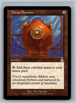 Magic The Gathering Urza's Destiny Thran Dynamo #139/143 MTG TCG CCG - Image 1 of 2