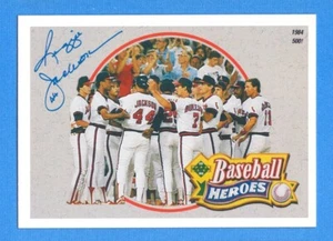 1990 Upper Deck Jackson Heroes #6 Reggie Jackson Angels - Picture 1 of 1