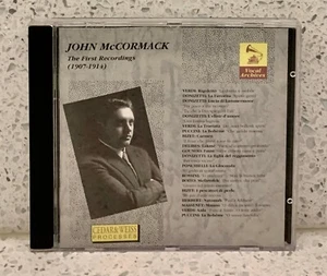 JOHN McCORMACK The First Recordings (1909-1914) (CD Vocal Archive) - Picture 1 of 3
