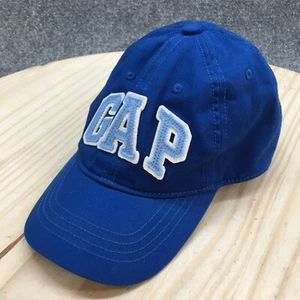 GAP Kids Baseball Cap Hat Child Boys One Size Blue Edge Adjustable Patch Logo - Picture 1 of 13