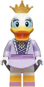 LEGO Daisy Duck - Lavender Dress, Gold Crown Minifigure Disney 10780 NEW dis079 - Picture 1 of 1