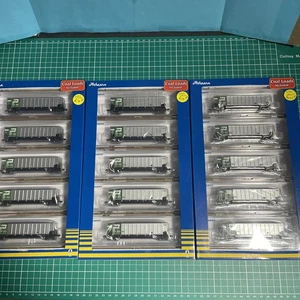 New! N-Scale Athearn Coalporter BN 5-Packs 3-ea. $524.94 Make offer New! Sealed! - Picture 1 of 8