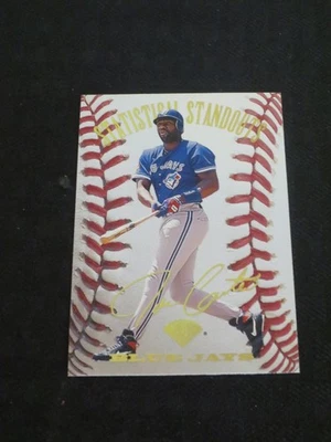 Leaf Statistical Standouts #1 1995 Joe Carter Blue Jays/5000  Foto 1 de 2
