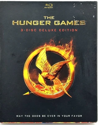 THE HUNGER GAMES (2012) 2-Disc Deluxe Edition BLU-RAY Lawrence Tucci Bentley - Image 1 of 4