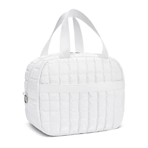Lunch Box for Women,Quilted Puffer Lunch Bag, Cute Lunch Box with Front Pocke... - Picture 1 of 6