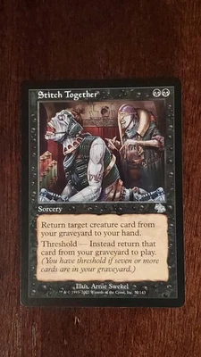 Stitch Together Judgment EX/LP 72/143 MTG Magic the Gathering Sorcery Uncommon - Image 1 of 4