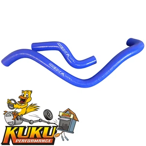 OBX Silicone Radiator Hose | 93-97 Honda Del Sol D16 | BLUE 2 Piece - RH10357BL - Picture 1 of 4
