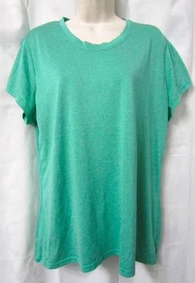 CAMPEÓN Talla Camiseta XXL Suelta/Amplia Cuello Redondo Verde *NUEVA SIN ETIQUETAS Foto 1 de 3