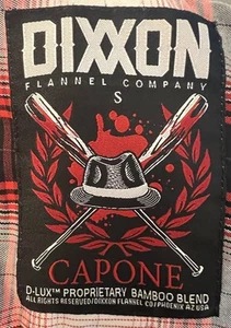 Dixxon Capone Bamboo Short Sleeve Red Plaid Button Down Shirt Men’s Small - Picture 1 of 3